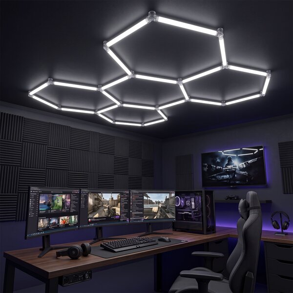 Φωτιστικό LED HEXAGON JNH051-H White