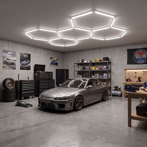 Φωτιστικό LED HEXAGON JNH051-H White