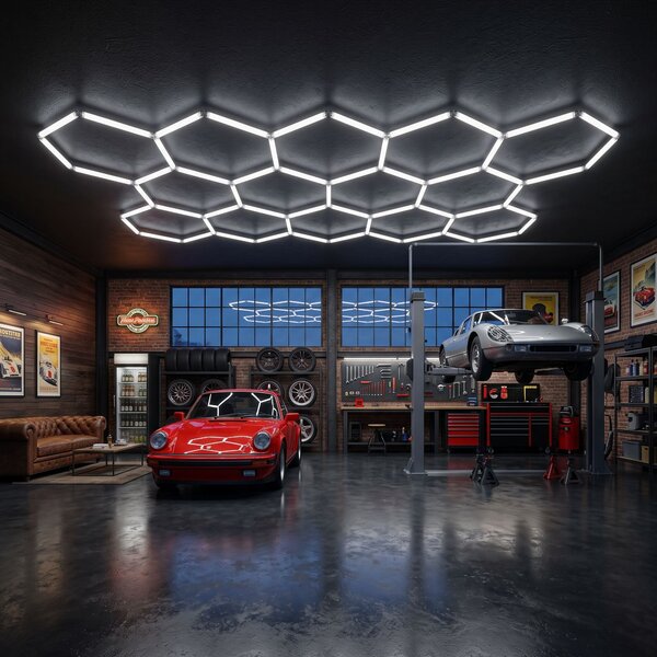 Φωτιστικό LED HEXAGON JNH052-H White