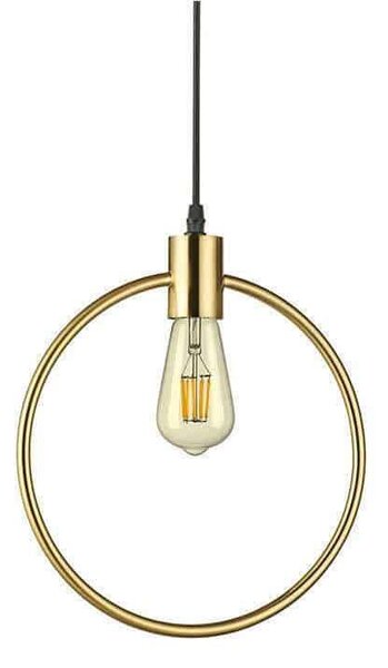 Φωτιστικό Οροφής Abc Round 207841 29,8x38/24,7x12 1xE27 70W Gold Ideal Lux