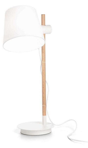 Φωτιστικό Επιτραπέζιο Axel 282091 20x27x66cm 1xE27 60W White Ideal Lux