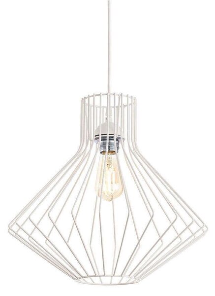 Φωτιστικό Οροφής Ampolla-4 200903 39,5x54/146cm 1xE27 60W White Ideal Lux