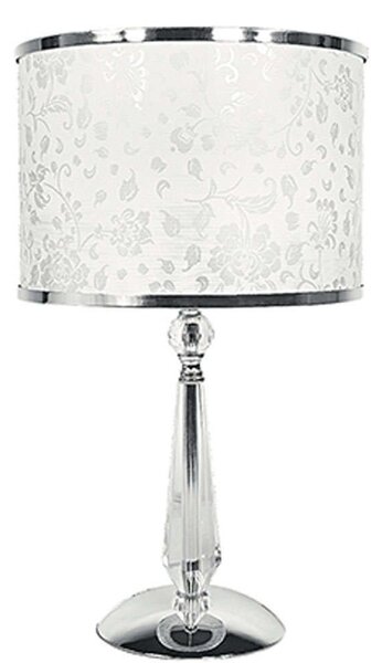 Φωτιστικό Επιτραπέζιο Boeme I-BOEME/LG1 1xE27 Φ35cm 62cm Chrome Luce Ambiente Design