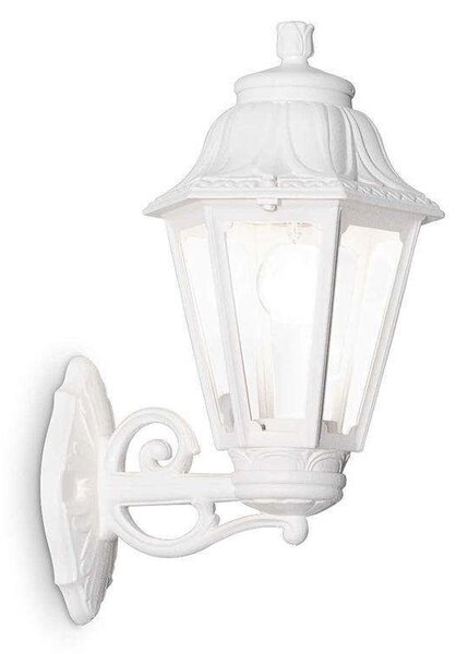 Φωτιστικό Τοίχου-Απλίκα Anna 120423 22x27,5x45cm 1xE27 23W White Ideal Lux