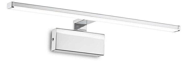 Φωτιστικό Τοίχου-Απλίκα Alma Led 224930 51x15x9cm 12,5W 3000K 1450lm Chrome Ideal Lux