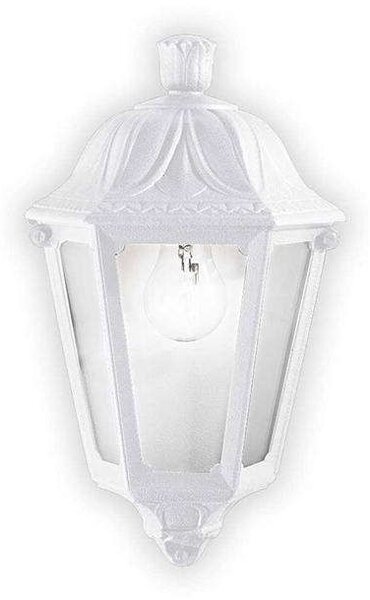 Φωτιστικό Τοίχου-Απλίκα Anna 120430 22x13x35cm 1xE27 23W White Ideal Lux