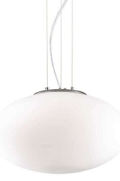 Φωτιστικό Οροφής Candy 086736 40x29/238cm 1xE27 60W White Ideal Lux