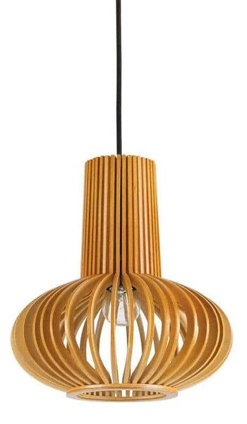 Φωτιστικό Οροφής Citrus-2 159850 26x40/134cm 1xE27 60W Brown Ideal Lux