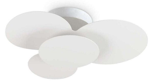 Πλαφονιέρα Cloud 263519 52x14x46cm LED 33W 3000K White Ideal Lux