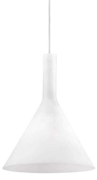 Φωτιστικό Οροφής Cocktail 074337 20x32/241cm 1xE14 40W White Ideal Lux