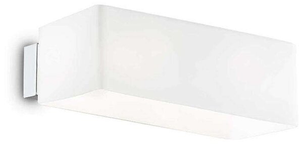 Φωτιστικό Τοίχου Box 009537 20x70x14cm 2xG9 40W White Ideal Lux