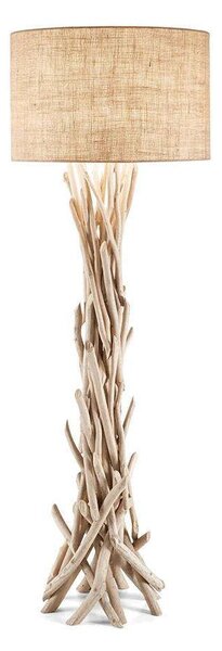 Φωτιστικό Δαπέδου Driftwood 148939 55x157,5cm 1xE27 60W Natural Ideal Lux