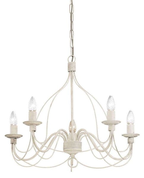 Φωτιστικό Οροφής Corte 005881 64x75/105cm 5xE14 40W White Ideal Lux