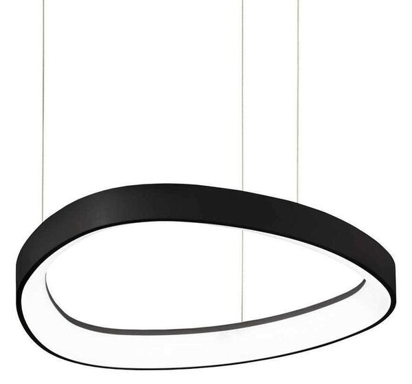 Φωτιστικό Οροφής Gemini 247236 42,5x18,5/152,5x42,5cm LED 38W 3000K Black Ideal Lux