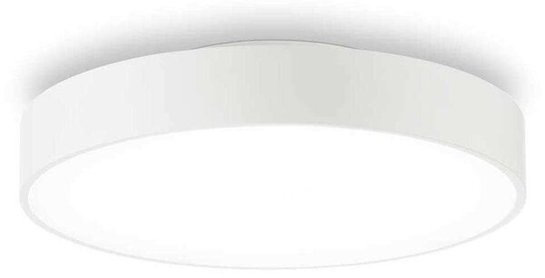 Φωτιστικό Οροφής-Πλαφονιέρα Halo 223186 35x9cm 25W 3000K White Ideal Lux