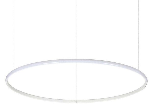 Φωτιστικό Οροφής Hulahoop 258768 81,5x17/212cm LED 41W 3000K White Ideal Lux