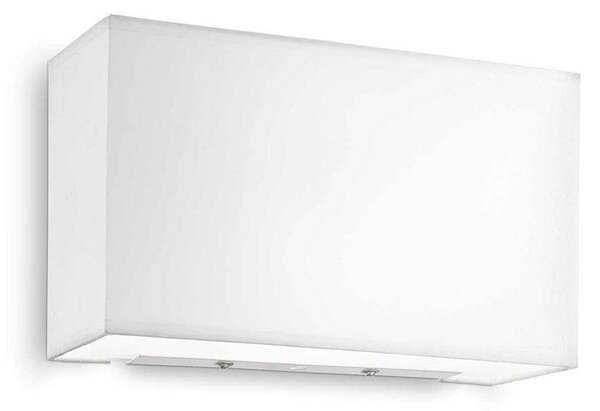 Φωτιστικό Τοίχου Hotel 152851 32x17,5x11cm 1xE27 60W White Ideal Lux