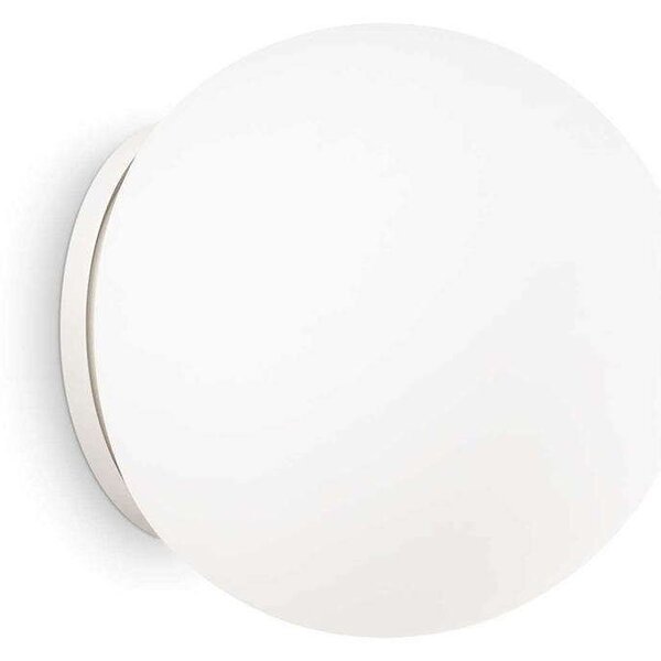 Φωτιστικό Τοίχου-Απλίκα Mapa 059822 30x30cm 1xE27 60W White Ideal Lux