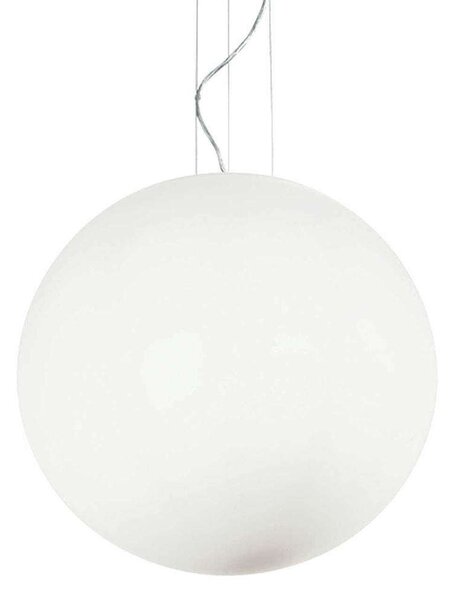 Φωτιστικό Οροφής Mapa 032122 50x56/265cm 1xE27 60W White Ideal Lux