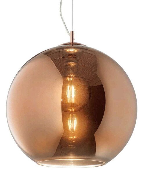 Φωτιστικό Οροφής Nemo 111919 40x43/252cm 1xE27 60W Copper Ideal Lux