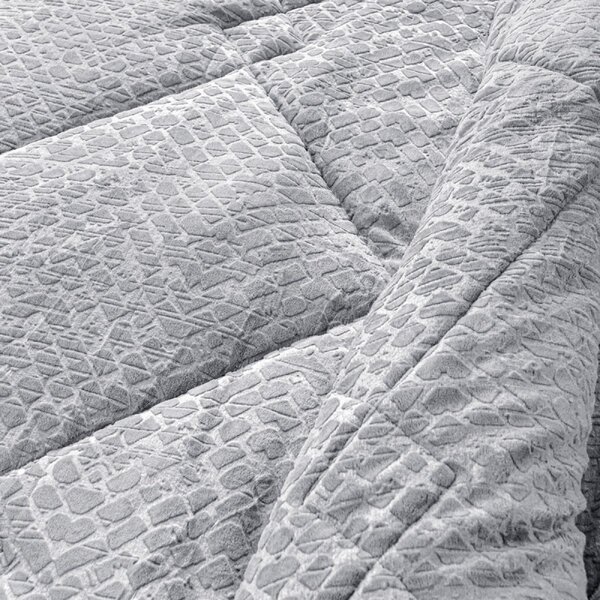 Κουβερτοπάπλωμα King Size (260x240) Guy Laroche Surreal Silver