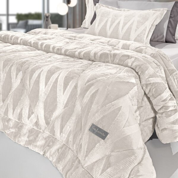 Κουβερτοπάπλωμα King Size (260x240) Guy Laroche Zadic Ivory