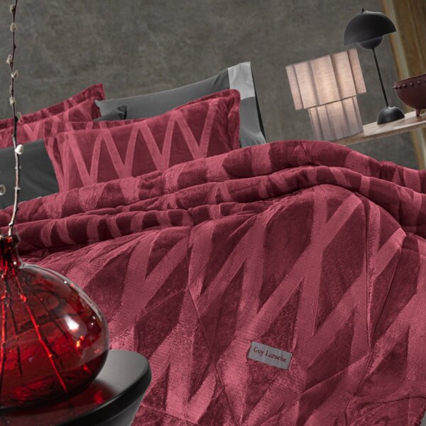 Κουβερτοπάπλωμα King Size (260x240) Guy Laroche Zadic Bordeaux