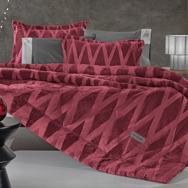 Κουβερτοπάπλωμα King Size (260x240) Guy Laroche Zadic Bordeaux