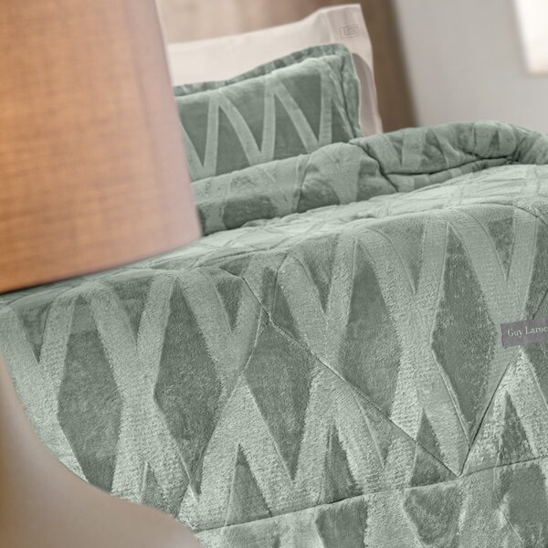Κουβερτοπάπλωμα King Size (260x240) Guy Laroche Zadic Olive