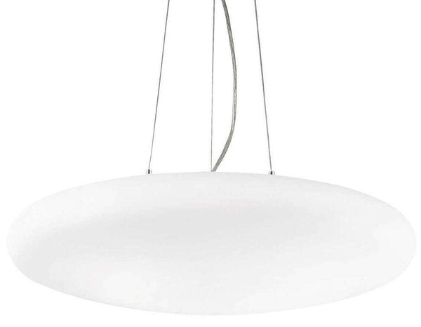 Φωτιστικό Οροφής Smarties 032009 50x20,5/229,5cm 3xE27 60W White Ideal Lux