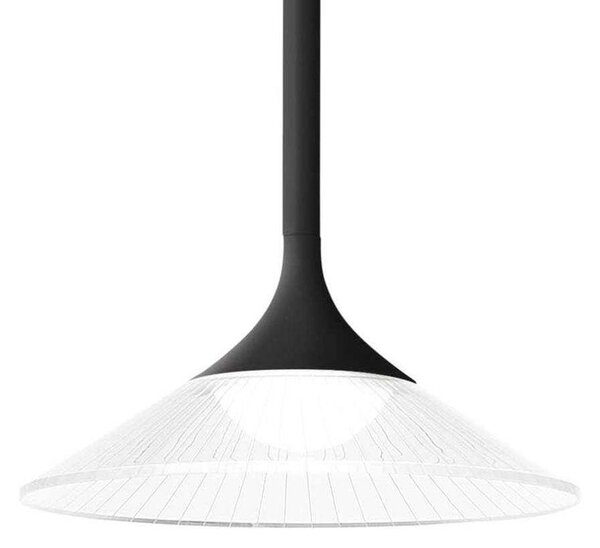 Φωτιστικό Οροφής Tristan 256436 18x43/187cm LED 5W 3000K Black Ideal Lux