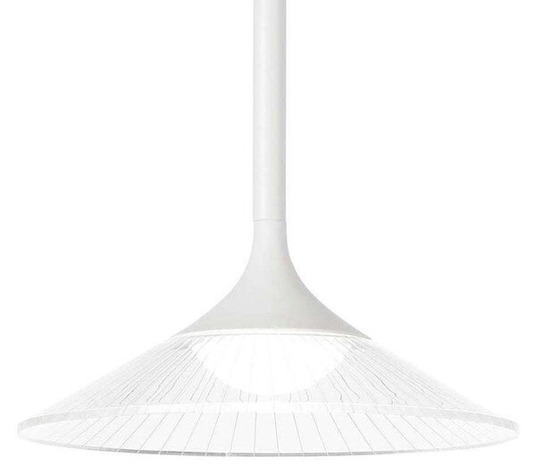 Φωτιστικό Οροφής Tristan 256429 18x43/187cm LED 5W 3000K White Ideal Lux