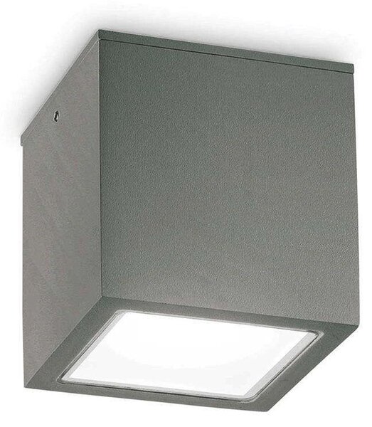 Φωτιστικό Οροφής - Σποτ Techo 251554 9x9x9,5cm 1xGU10 20W Anthracite Ideal Lux