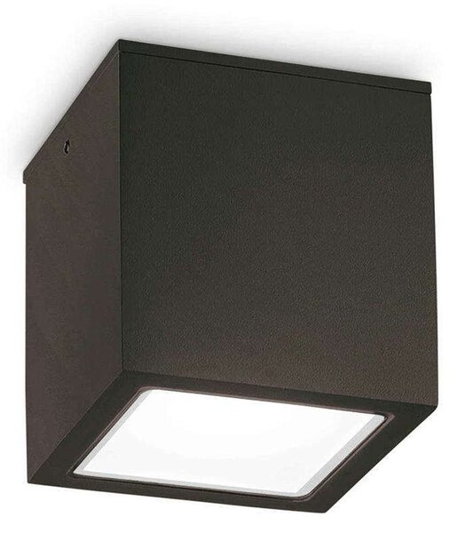 Φωτιστικό Οροφής - Σποτ Techo 251578 9x9x9,5cm 1xGU10 20W Black Ideal Lux