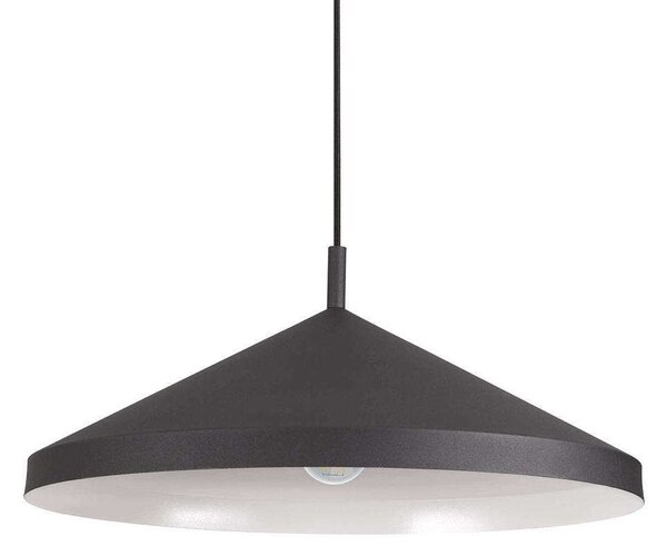 Φωτιστικό Οροφής Yurta 281582 50x21/232cm 1xE27 60W Black Ideal Lux