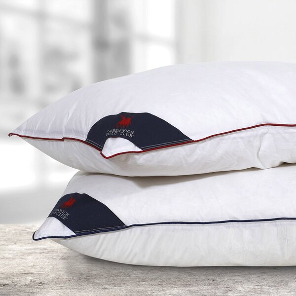 Μαξιλάρι Ύπνου Πουπουλένιο Μέτριο (50x70) Greenwich Polo Club Pillows 2304