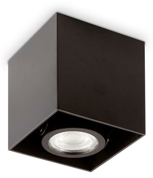 Φωτιστικό Οροφής - Spot Mood Square 243948 9x10,5x9cm GU10 max 28W Black Ideal Lux