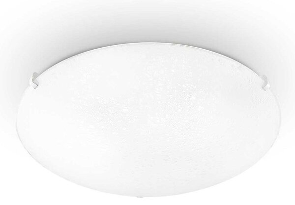 Φωτιστικό Οροφής - Πλαφονιέρα Lana 068138 D30cm E27 max 2x60W White Ideal Lux