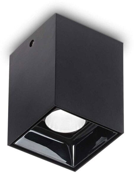 Φωτιστικό Οροφής - Spot Nitro Square 206042 5,5x9cm LED 10W 3000K 1100Lm Black Ideal Lux