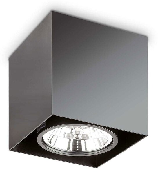 Φωτιστικό Οροφής - Spot Mood Square 243931 15x15cm GU10 max 50W Black Ideal Lux