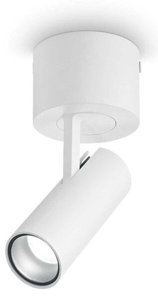 Φωτιστικό Οροφής - Spot Play 258287 6x14cm LED 7W 3000K 520Lm White Ideal Lux