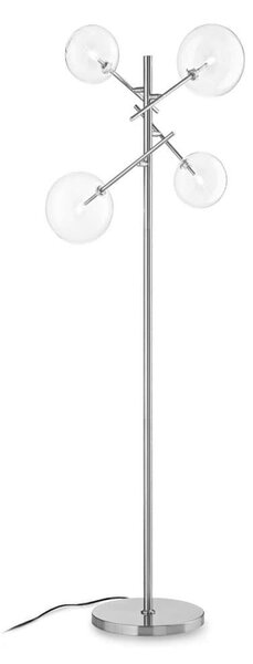 Φωτιστικό Δαπέδου Equinoxe 290959 56x166cm G4 max 4x2W Chrome Ideal Lux