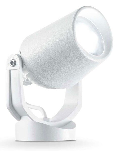 Φωτιστικό Δαπέδου - Προβολέας Elio 120218 12,5x35cm GU10 max 6W White Ideal Lux