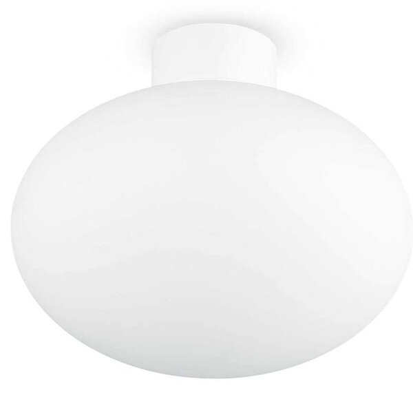 Φωτιστικό Οροφής - Πλαφονιέρα Clio 148847 Φ9x4cm 1xE27 42W White Ideal Lux