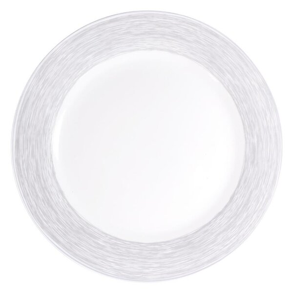 Πιάτο Φαγητού Ρηχό (Φ24) Oriana Ferelli Elegancy Grey