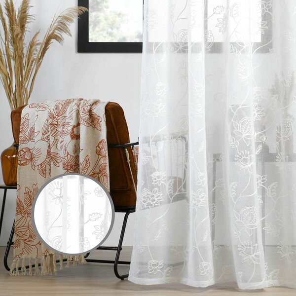 Κουρτίνα (140x260) Με Τρουκς S-F Persian White R6C770002VL