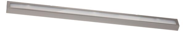 MCJ Φωτιστικό τοίχου Mera LED, πλάτος 120 cm, αλουμίνιο, 4.000K, Μεταλλικό, Διάδρομος, Μέταλλο, σύγχρονο