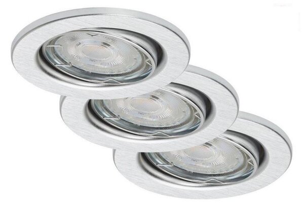 Briloner 7149-039-ΣΕΤ 3xLED Dimmable φωτιστικά μπάνιου 1xGU10/5W/230V IP23