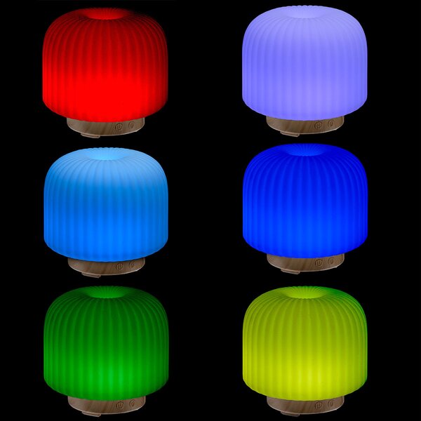 Συσκευή Αρωματοθεραπείας Με Φωτισμό RGB & 5 Λαδάκια A-S Marta 214900