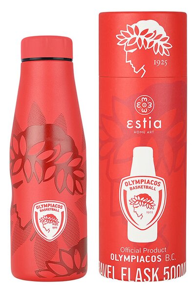 Μπουκάλι Θερμός 500ml Estia Olympiacos B.C. Edition 00-27179